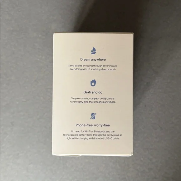 NWT Hatch Rest Go Portable Sound Machine - Picture 3 of 5